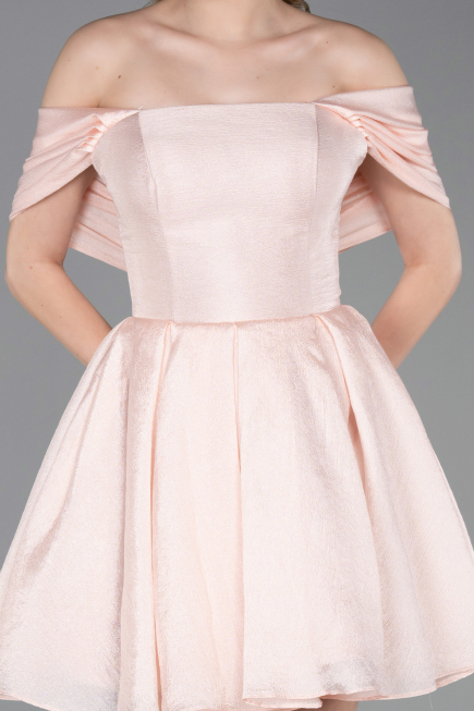 Robe de Cérémonie Courte Poudre ABK2604