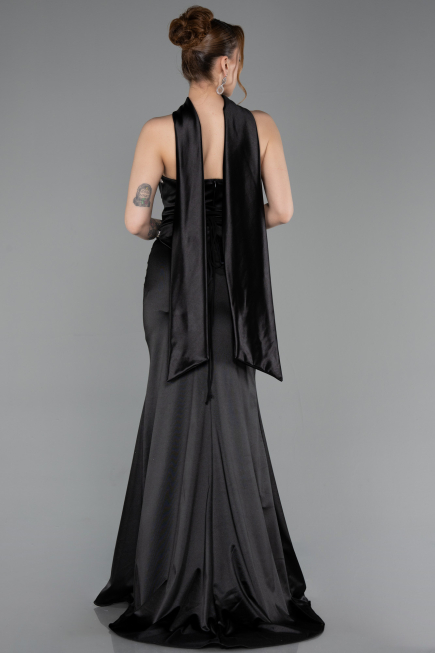 Robe de Soirée Longue Noir ABU6079