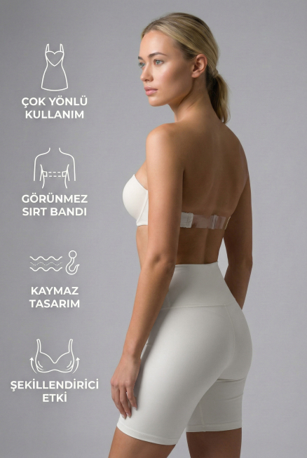 Görünmez & Dekolte Sütyen Blanc EM701