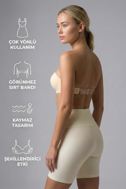 Görünmez & Dekolte Sütyen Vison EM701