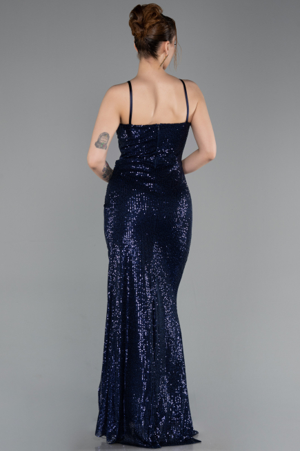 Robe de Soirée Longue Brun ABU6106