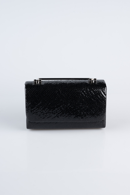 Sac de Soirée Luxe Cristal Noir KC421