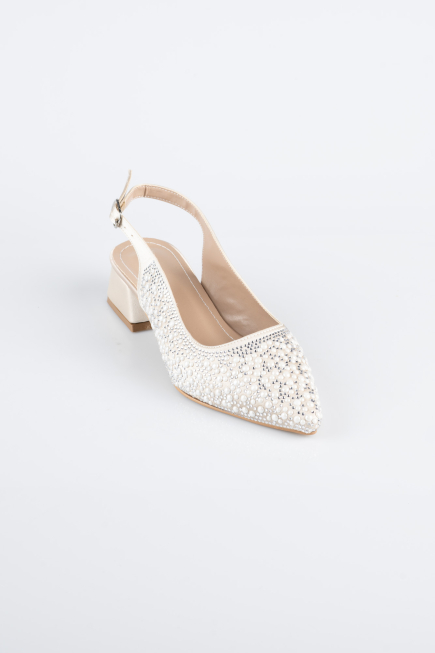 Chaussure de soirée Perlé Vison AB2100