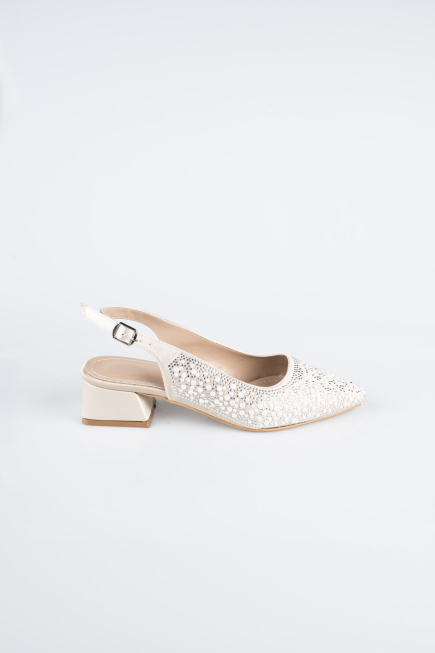 Chaussure de soirée Perlé Vison AB2100