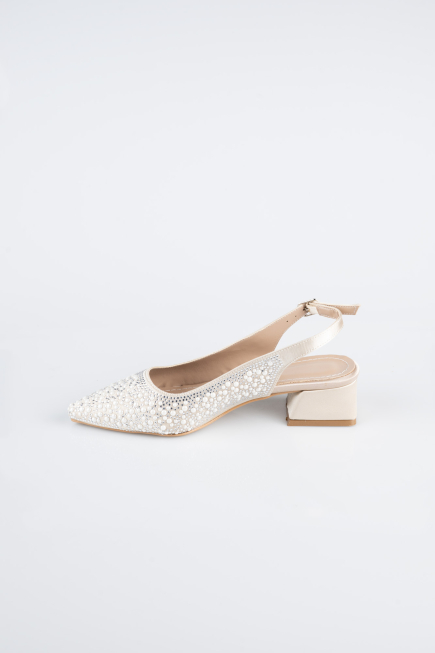 Chaussure de soirée Perlé Vison AB2100