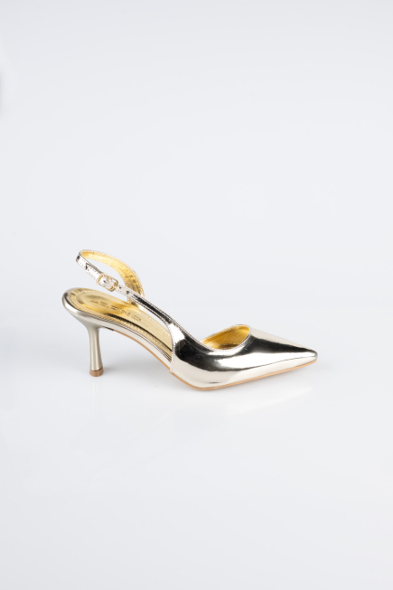 Chaussure de soirée Avec Mirroir Or AB2102