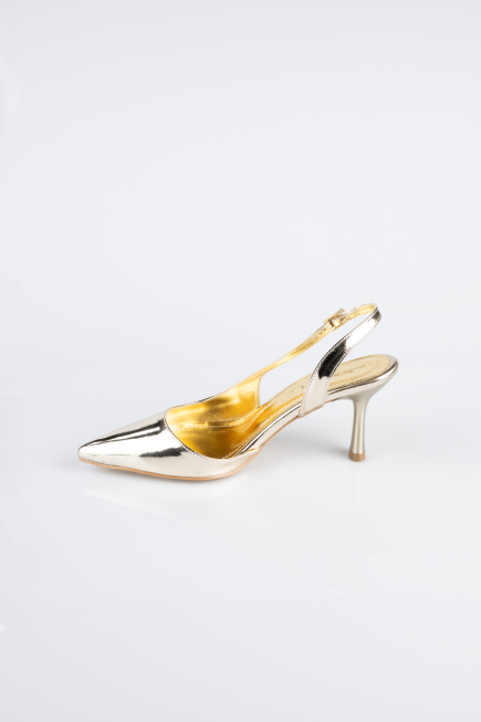 Chaussure de soirée Avec Mirroir Or AB2102