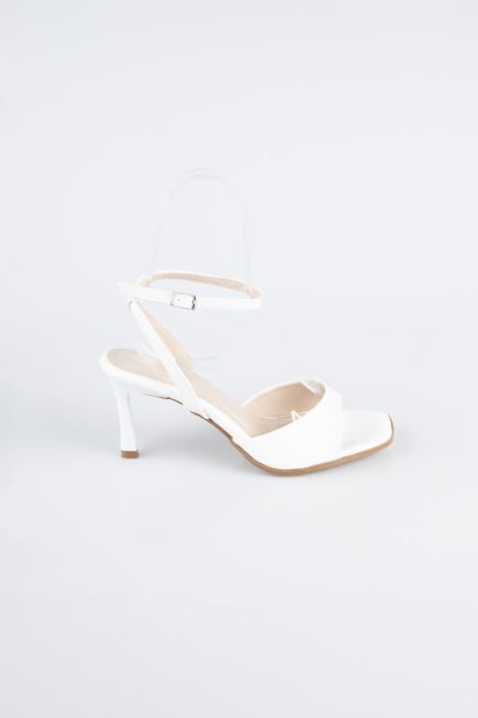 Chaussure de soirée Cuir Verni Blanc AB2113