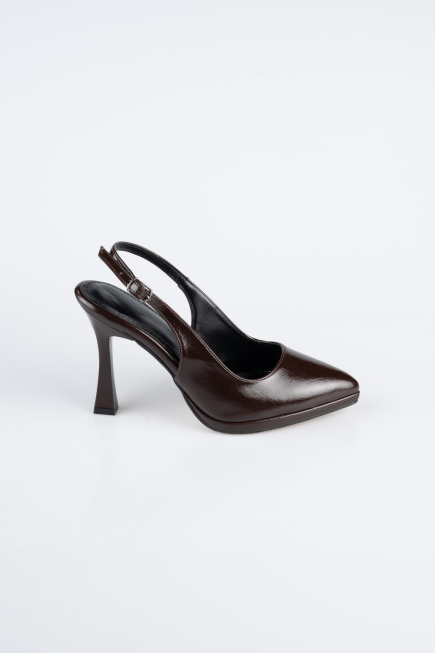 Chaussure de soirée Peau Brun ABC2105