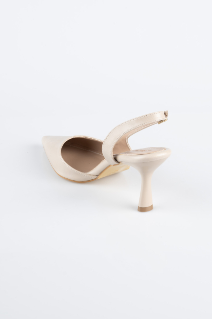 Stiletto Cuir Vison ABD2102