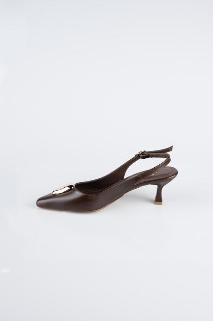 Stiletto Cuir Brun ABD2108