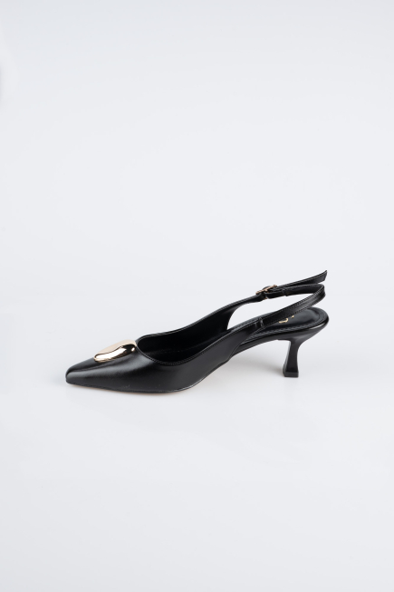 Stiletto Cuir Noir ABD2108