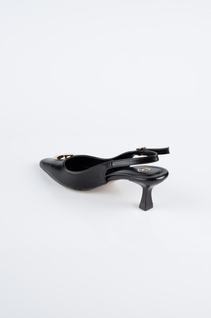 Stiletto Cuir Noir ABD2108