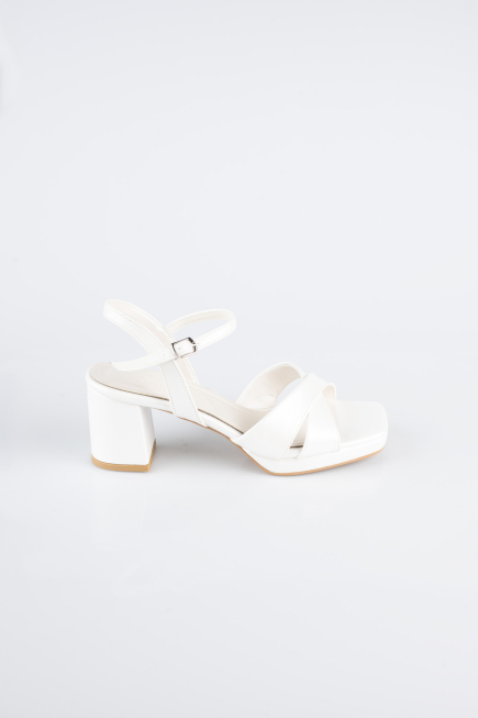 Chaussure de soirée Cuir Blanc ABD2114