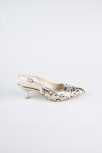 Stiletto Squameuse Or ABP2107