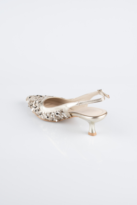 Stiletto Squameuse Or ABP2107