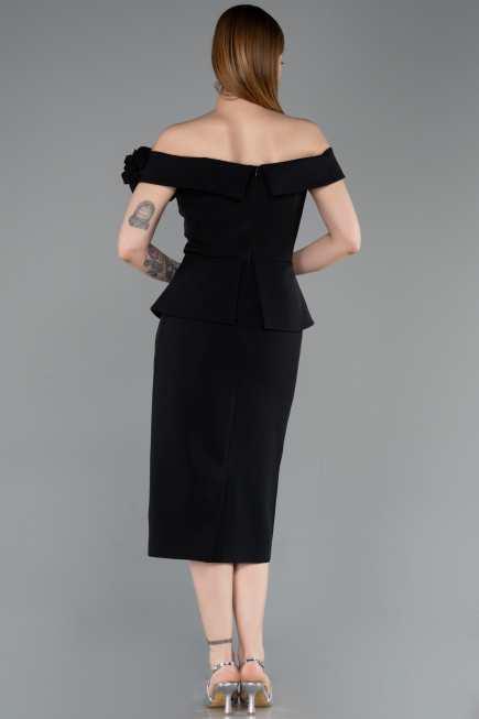 Tenue de Soirée Midi Noir ABK2615