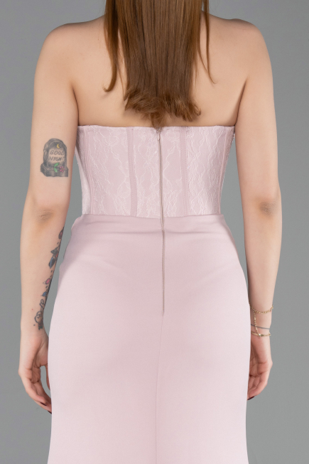 Robe De Soirée Longue Poudre ABU5568