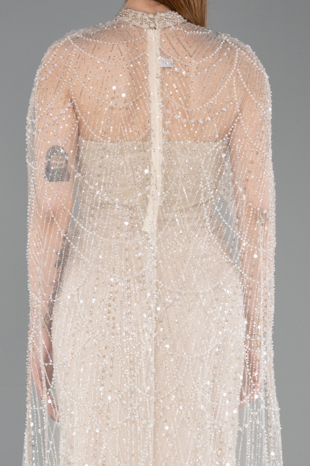Robe De Soirée Longue Or ABU4517