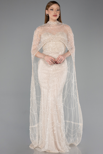 Robe De Soirée Longue Or ABU4517