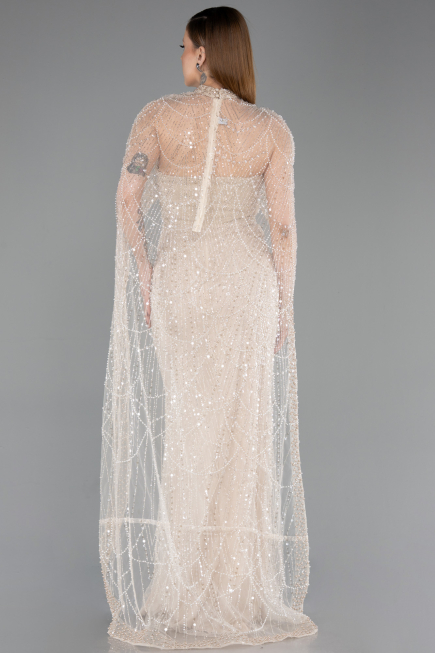 Robe De Soirée Longue Or ABU4517