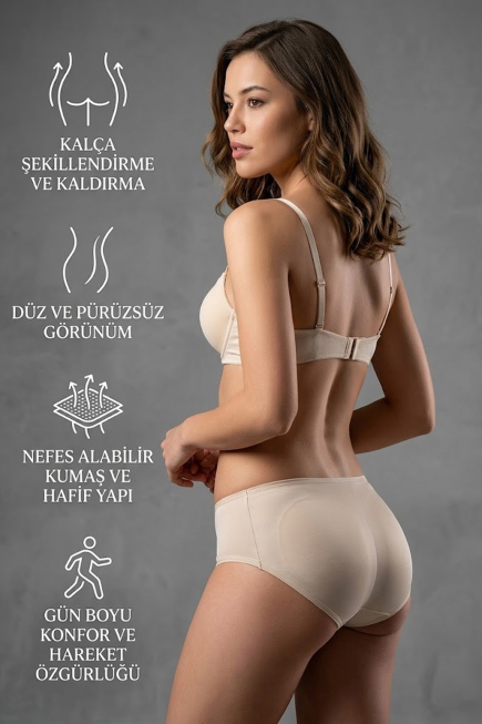 Gaine Rehausse-Fesses Vison EM2001