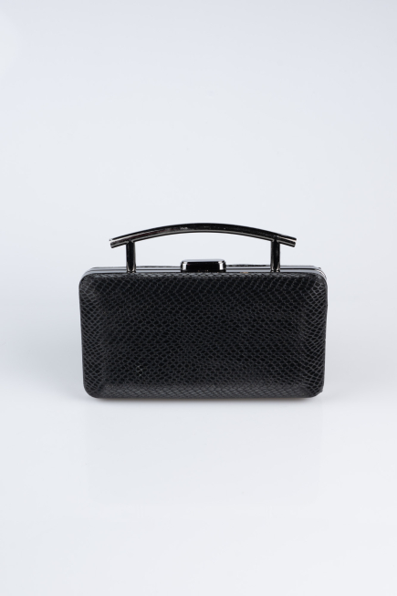 Sac de Soirée A motifs Noir SH861