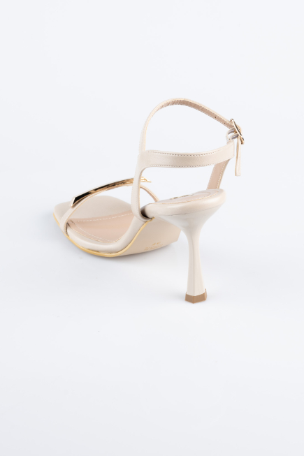 Chaussure de soirée Cuir Beige ABD2116