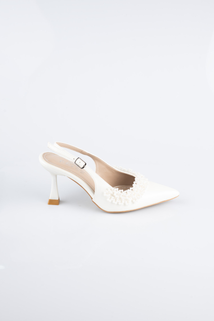 Chaussure de soirée Cuir Blanc AB2119