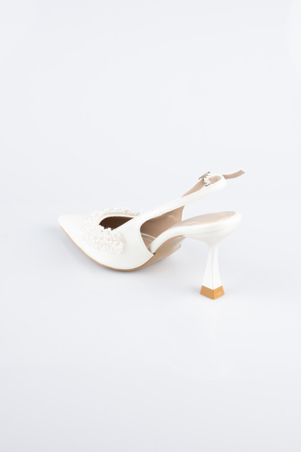 Chaussure de soirée Cuir Blanc AB2119