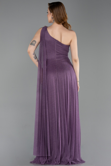 Robe de Soirée Longue Lavande ABU6164