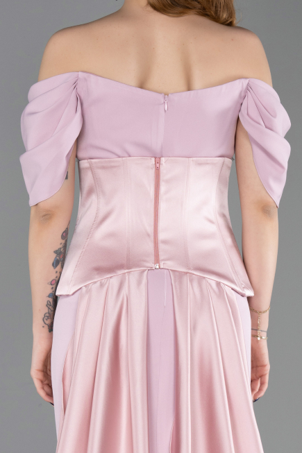 Robe de Soirée Longue Poudre ABU6167