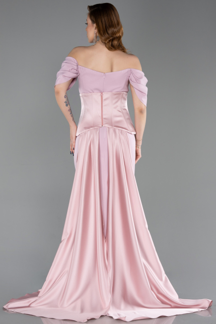 Robe de Soirée Longue Poudre ABU6167