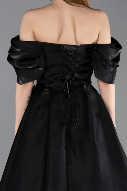Robe de Soirée Longue Noir ABU6191