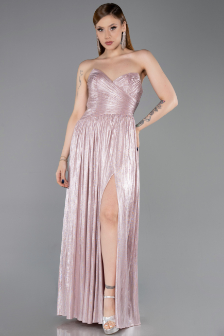 Robe de Soirée Longue Poudre ABU6196