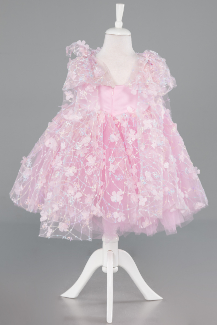 Robe de Soirée Enfants Courte Poudre ABK2629