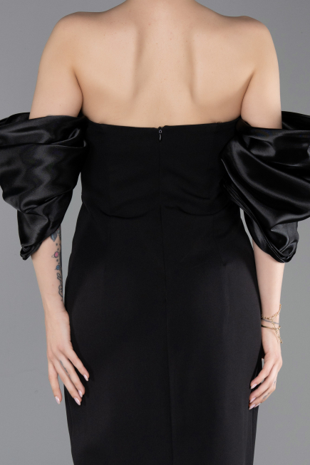 Robe de Soirée Longue Noir ABU6204