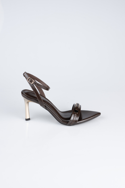 Stiletto Peau Brun AB2109