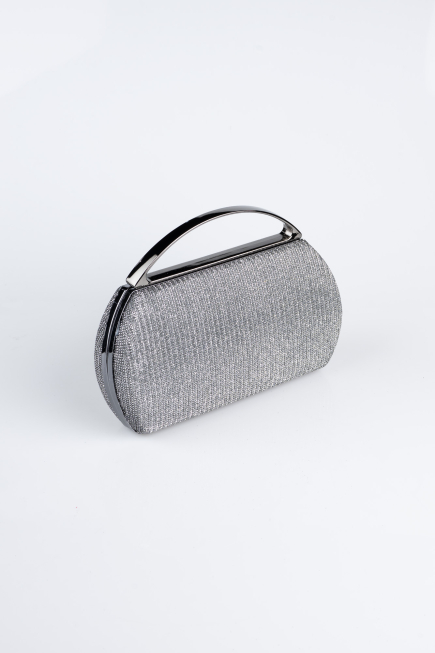 Sac de Soirée Luxe Gris fumé V351