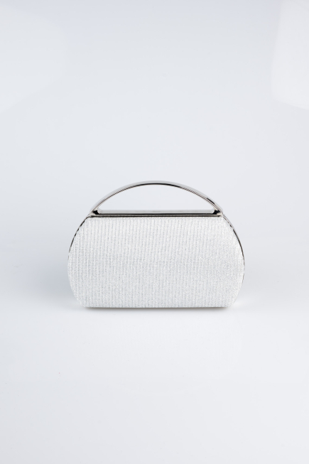 Sac de Soirée Luxe Argent V351