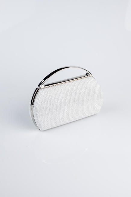 Sac de Soirée Luxe Argent V351