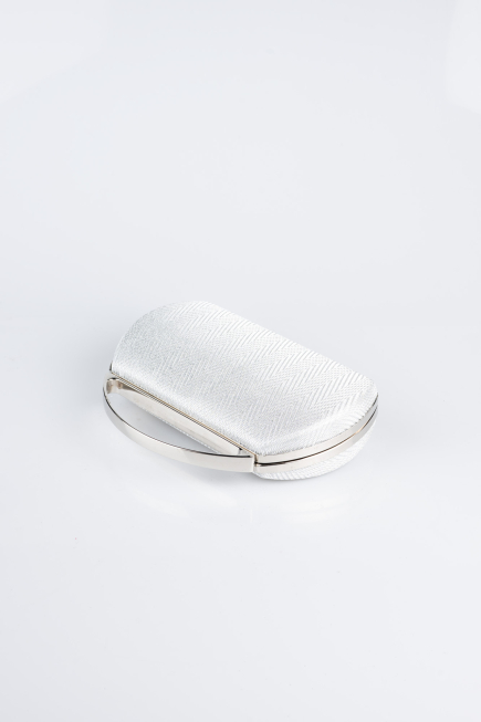 Sac de Soirée Luxe Argent V351