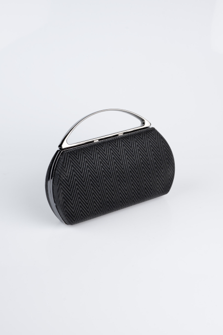 Sac de Soirée Luxe Noir V351