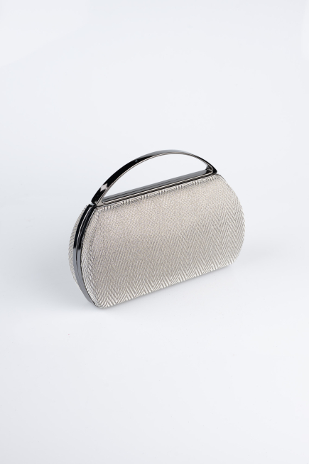 Sac de Soirée Luxe Platine V351