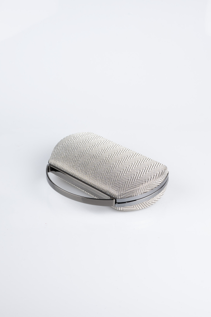 Sac de Soirée Luxe Platine V351