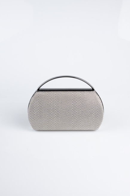 Sac de Soirée Luxe Platine V351