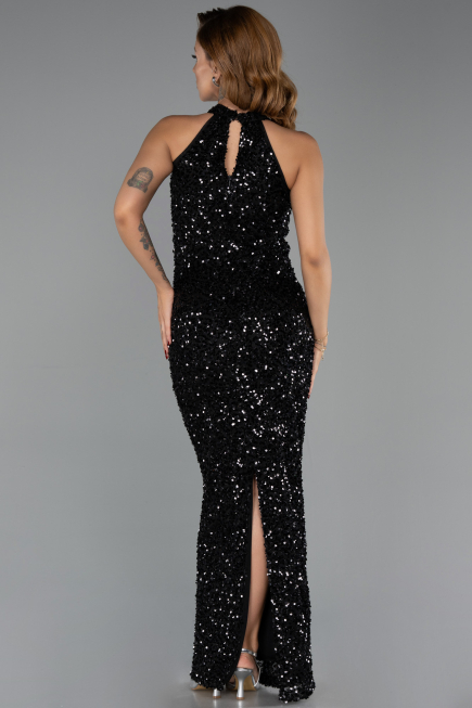 Robe de Soirée Longue Noir ABU6404