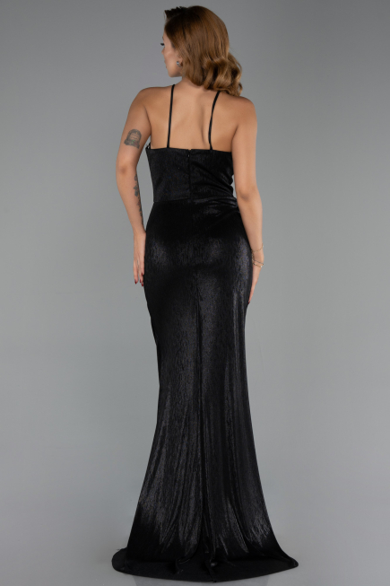 Robe de Soirée Longue Noir ABU6407