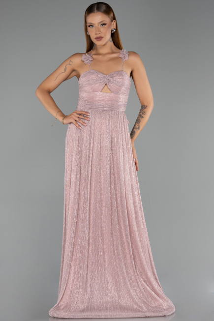 Robe de Soirée Longue Poudre ABU6431