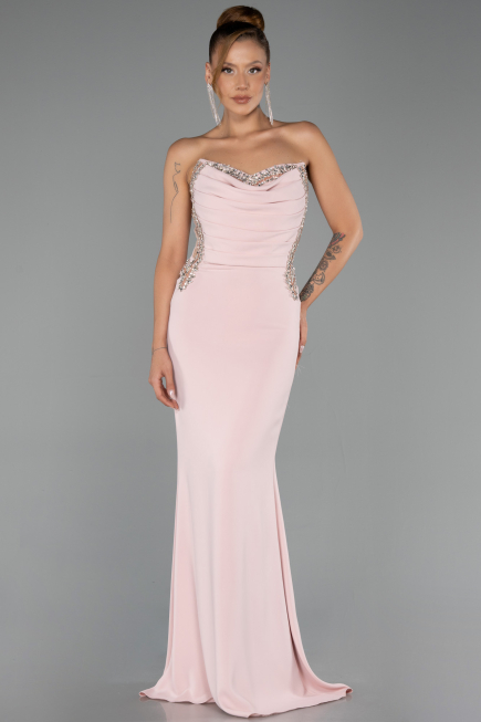 Robe Queue de Poisson Longue Poudre ABU6505